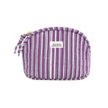 Trousse de Makeup - Stripe Purple - 1