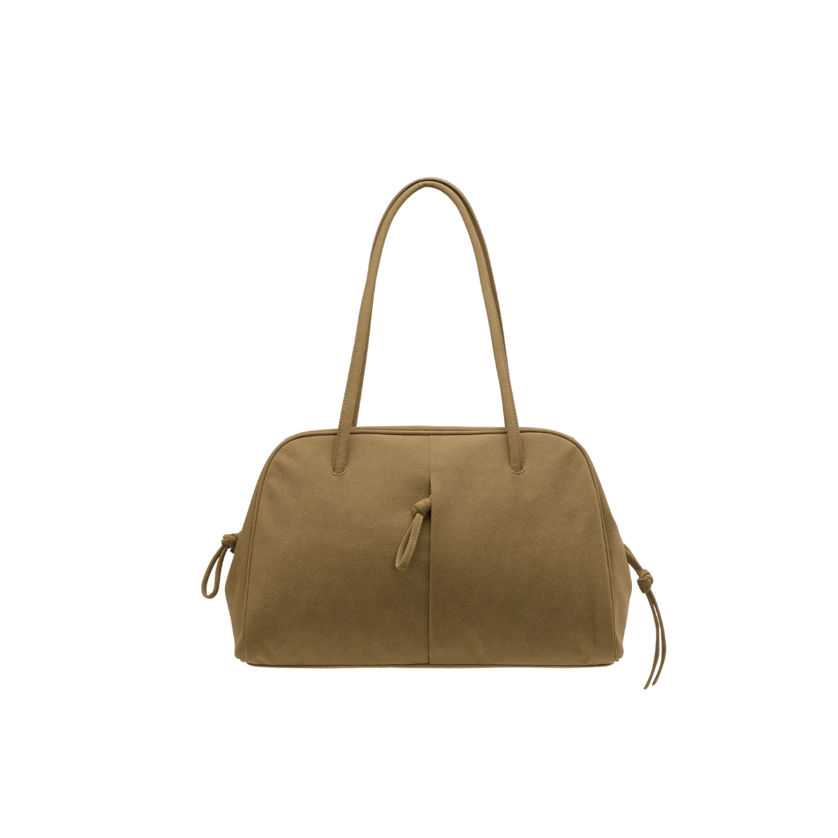 Sac Brooklyn Bag - Suede - Khaki - 1