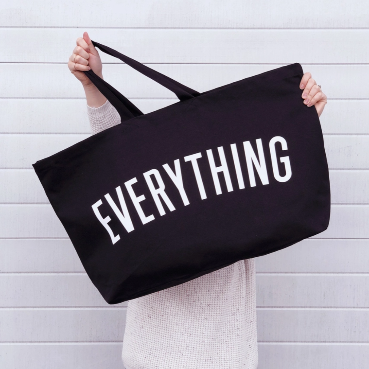 Sac Fourre-Tout - Everything Noir XXL - 2