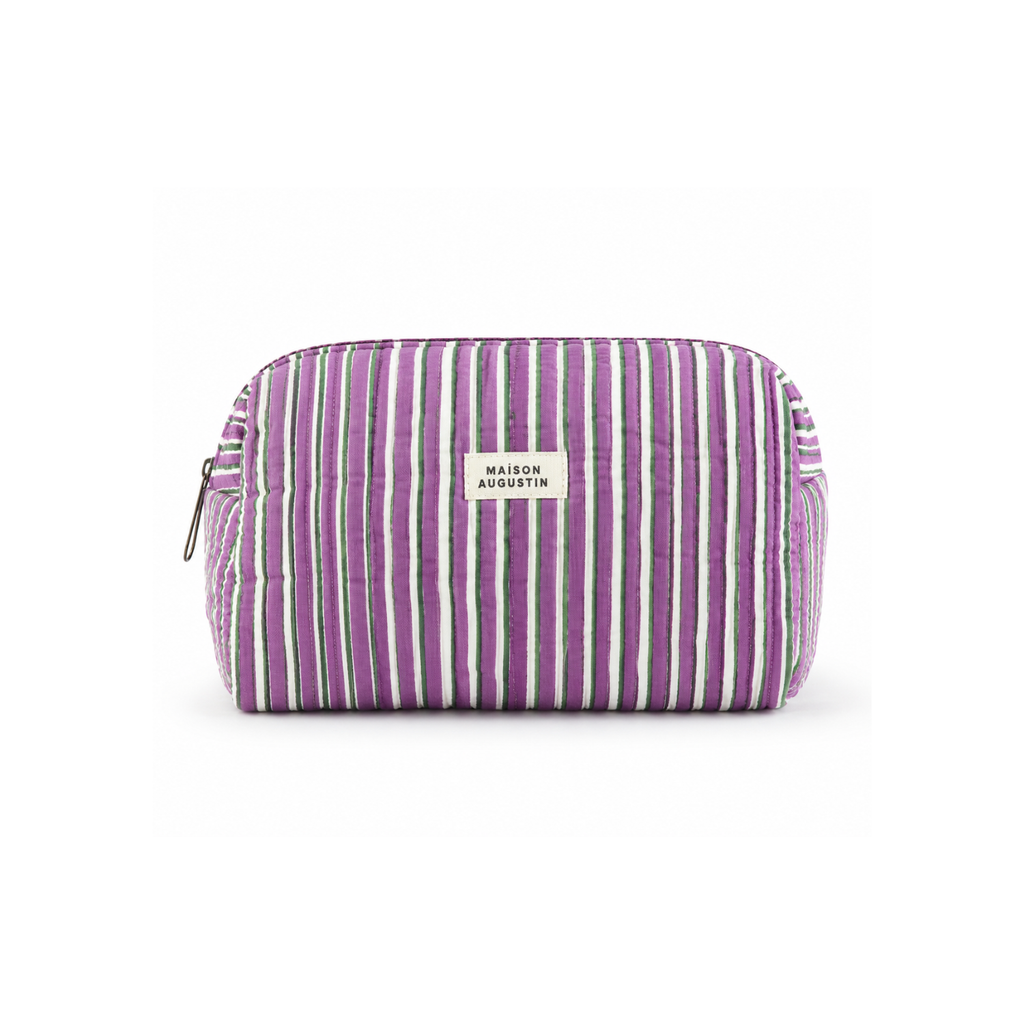 Trousse de Toilette - Stripe Purple - 1