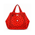 Sac Cabas XXL - Bandana Rouge - 1