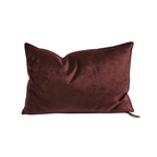 Coussin Vice Versa - Velours Royal - Chianti - 1