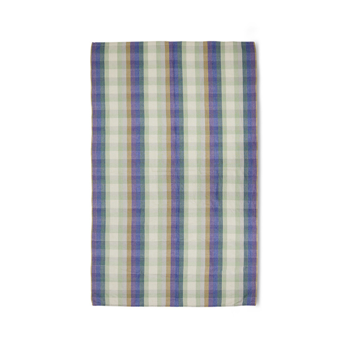 Nappe Vida Carreaux - Mint/Cobalt 140x220 cm - 1