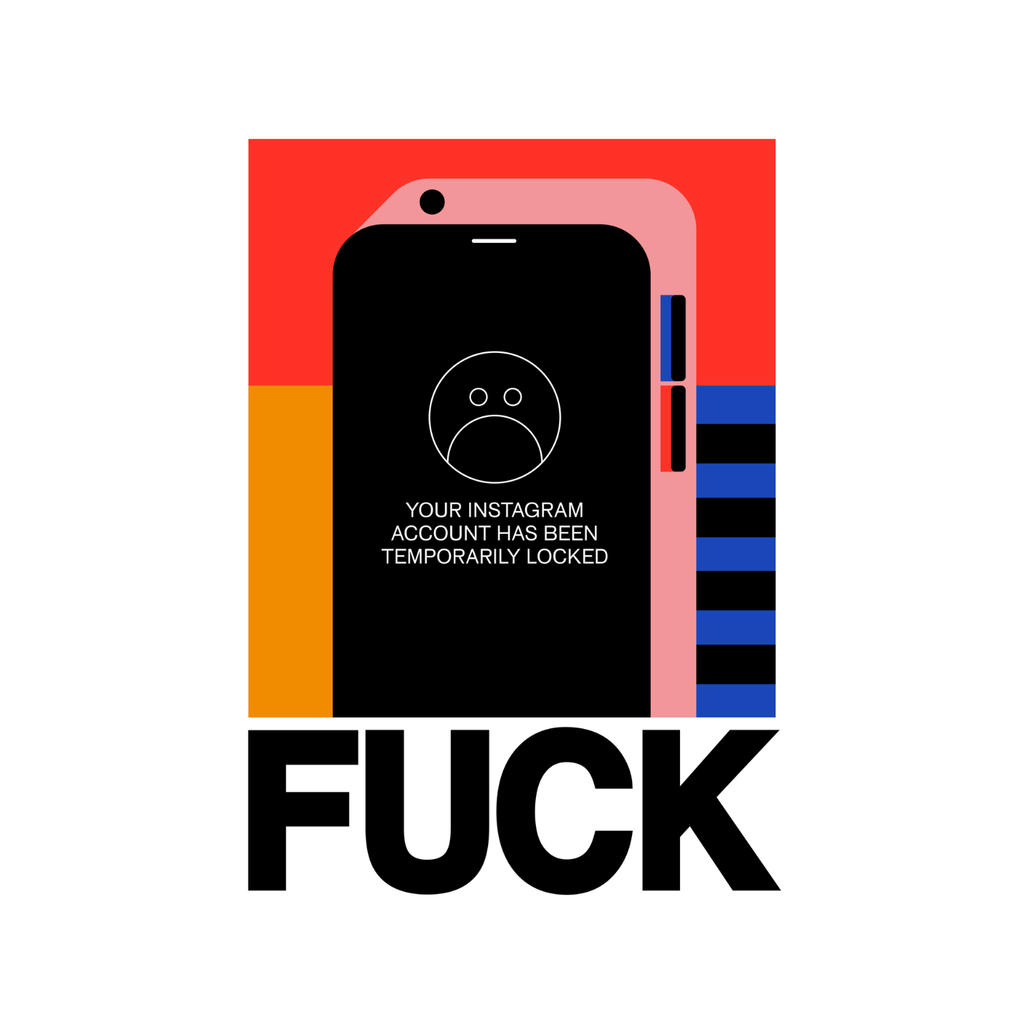 Affiche Fuck 003 - 50x70 cm - 1
