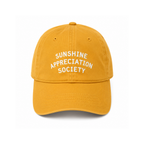 Casquette - Sunshine Appreciation Society Jaune - 1
