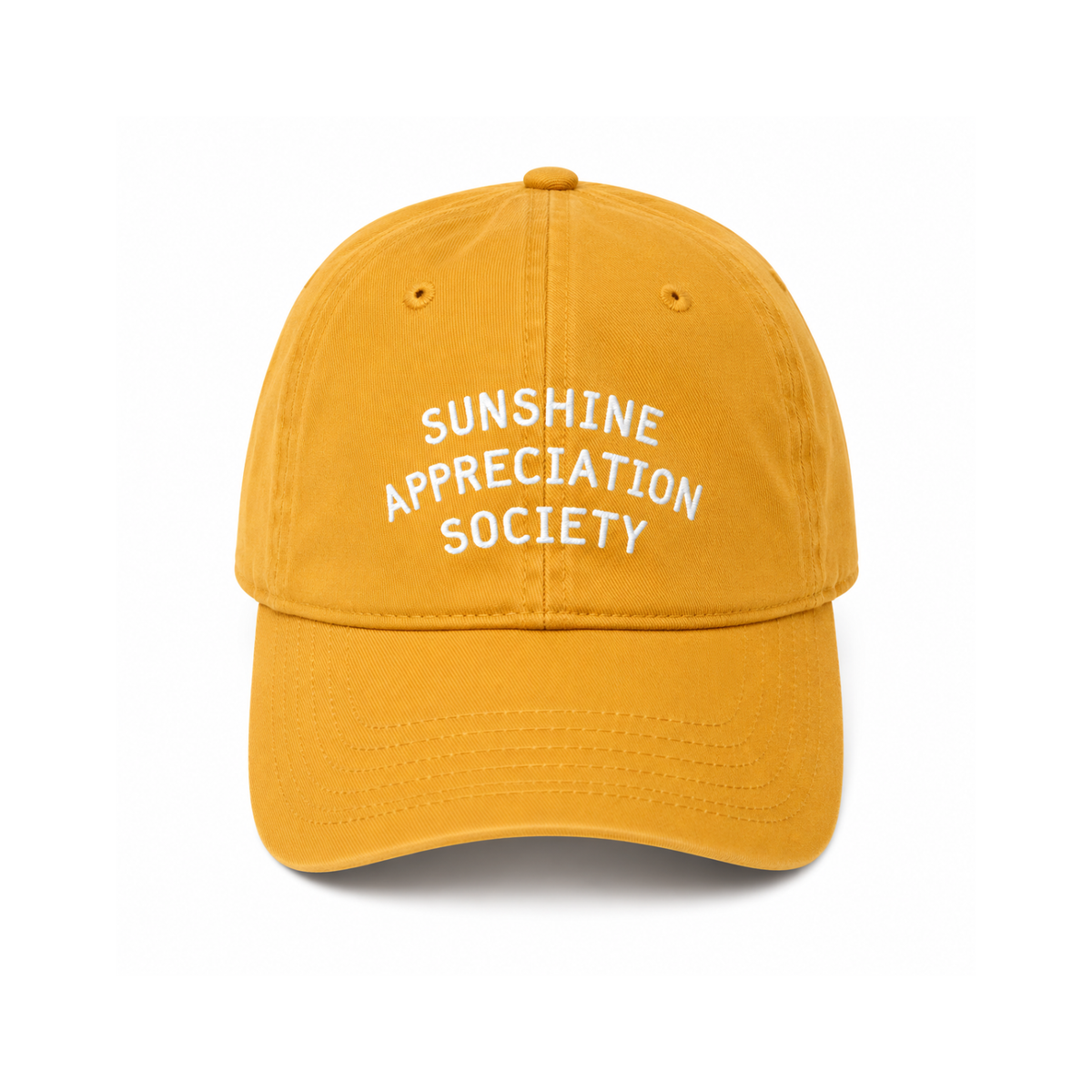 Casquette - Sunshine Appreciation Society Jaune - 1