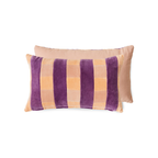 Coussin Velours Rayé Midsummer - 50x30 cm - 1