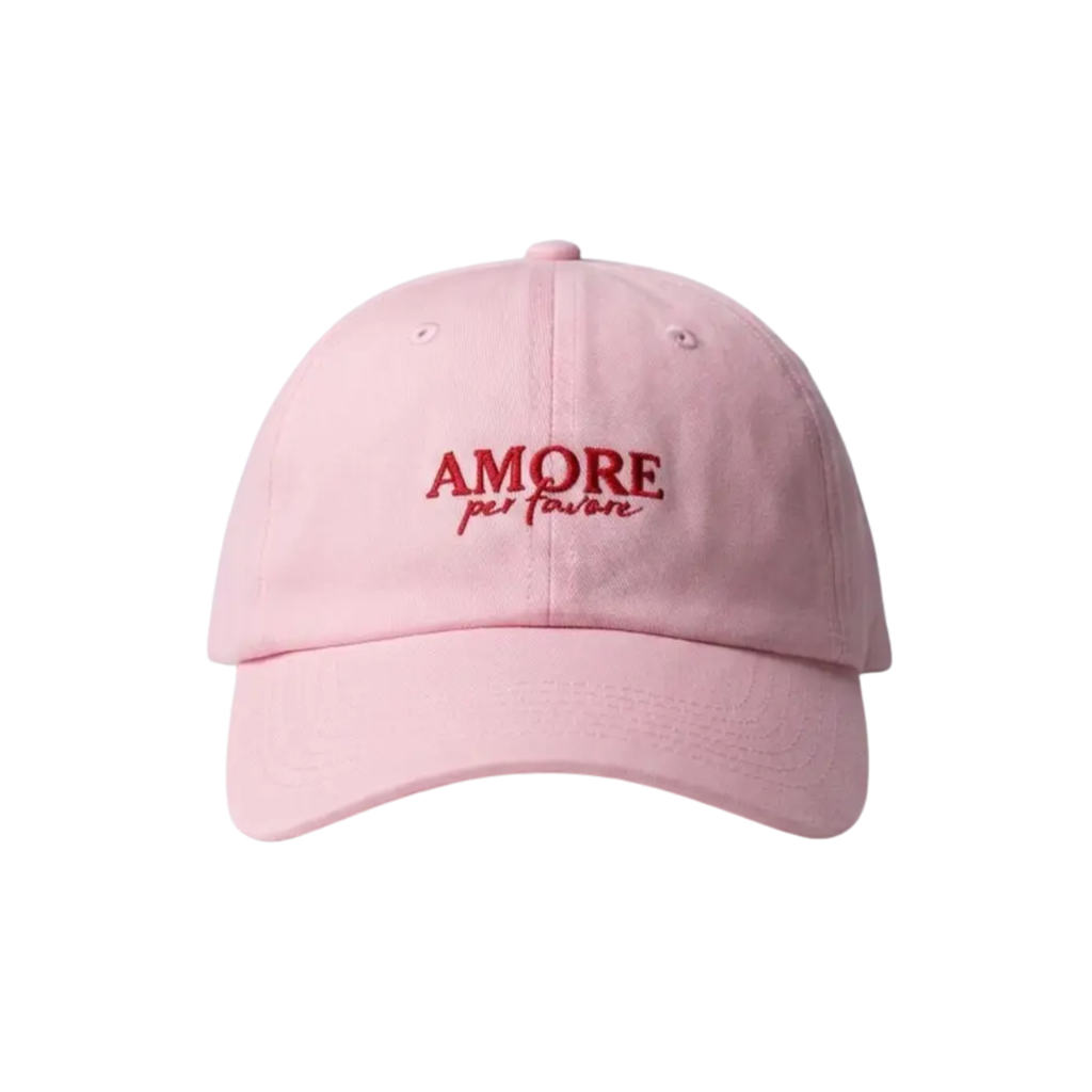 Casquette Amore Per Favore - Rose - 1