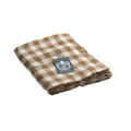 Nappe Bourdon Toile Vichy Vintage - Havane/Bourdon Havane - 1