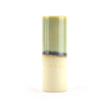 Vase Cylindre - Vert & Beige - 1
