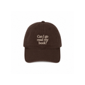 Casquette - Can I Go Read My Book - Marron Foncé - 1