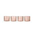 Set de 4 verres Bas Ripple - Blush - 1