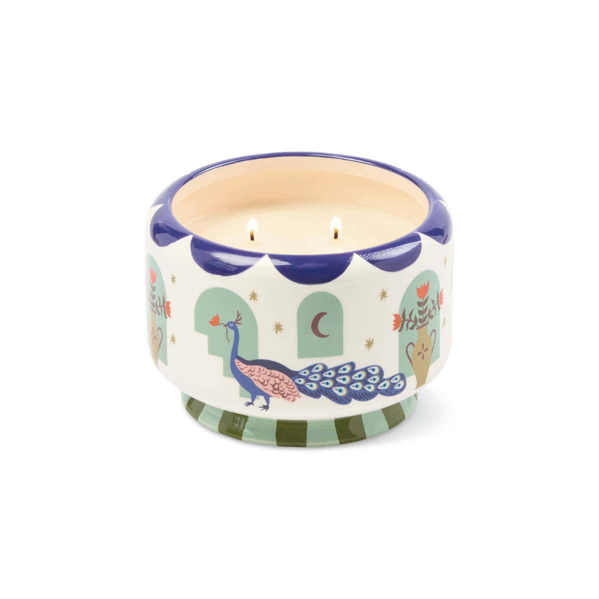Bougie parfumée A Dopo Peacock - Misted Lime XL - 1
