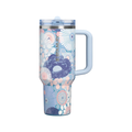 Gourde Quencher H2.0 - ProTour Flip Straw Tumbler - Blue Dream Wildflower 1,18L - 1