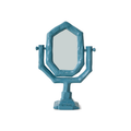 Miroir de Table - Teun Zwets Blue Petrol - 1