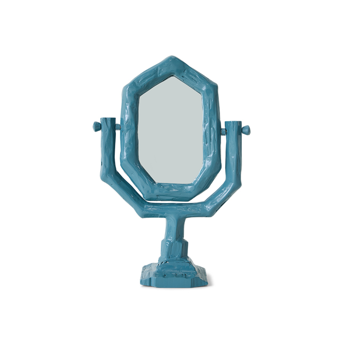 Miroir de Table - Teun Zwets Blue Petrol - 1