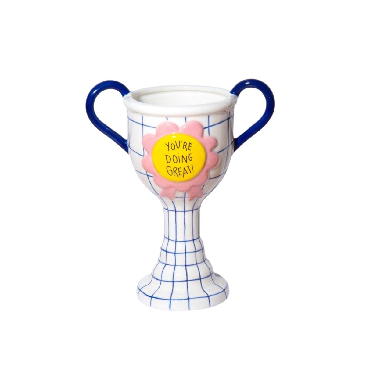 Vase Trophy You're doing Great - White M - 1