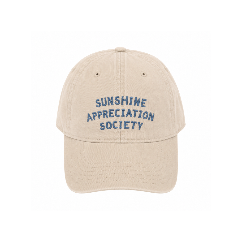 Casquette - Sunshine Appreciation Society - Blanc cassé - 1