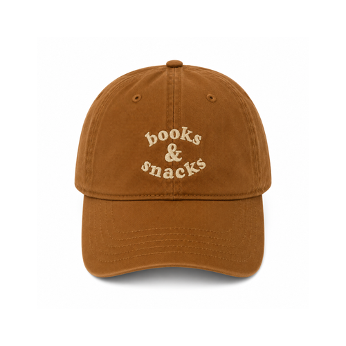 Casquette - Books & Snacks Tan - 1