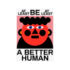 Affiche Better Human - 50x70 cm - 1