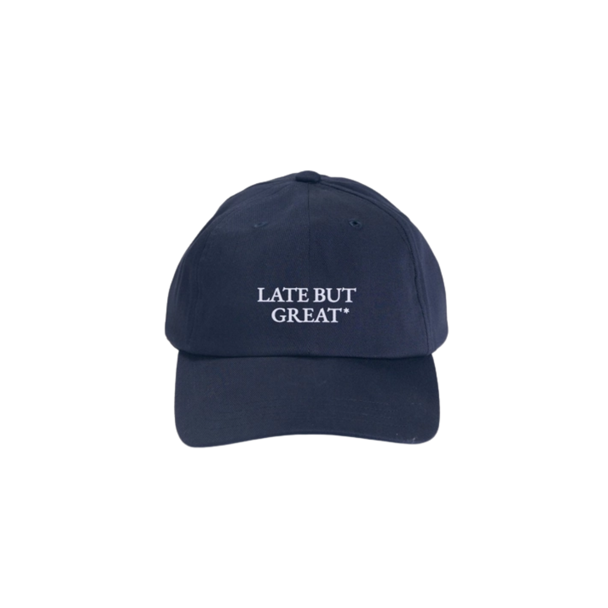 Casquette Late But Great - Blue - 1