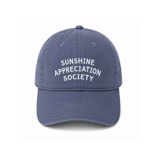 Casquette - Sunshine Appreciation Society Bleu - 1