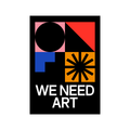 Affiche We Need Art - 50x70 cm - 1