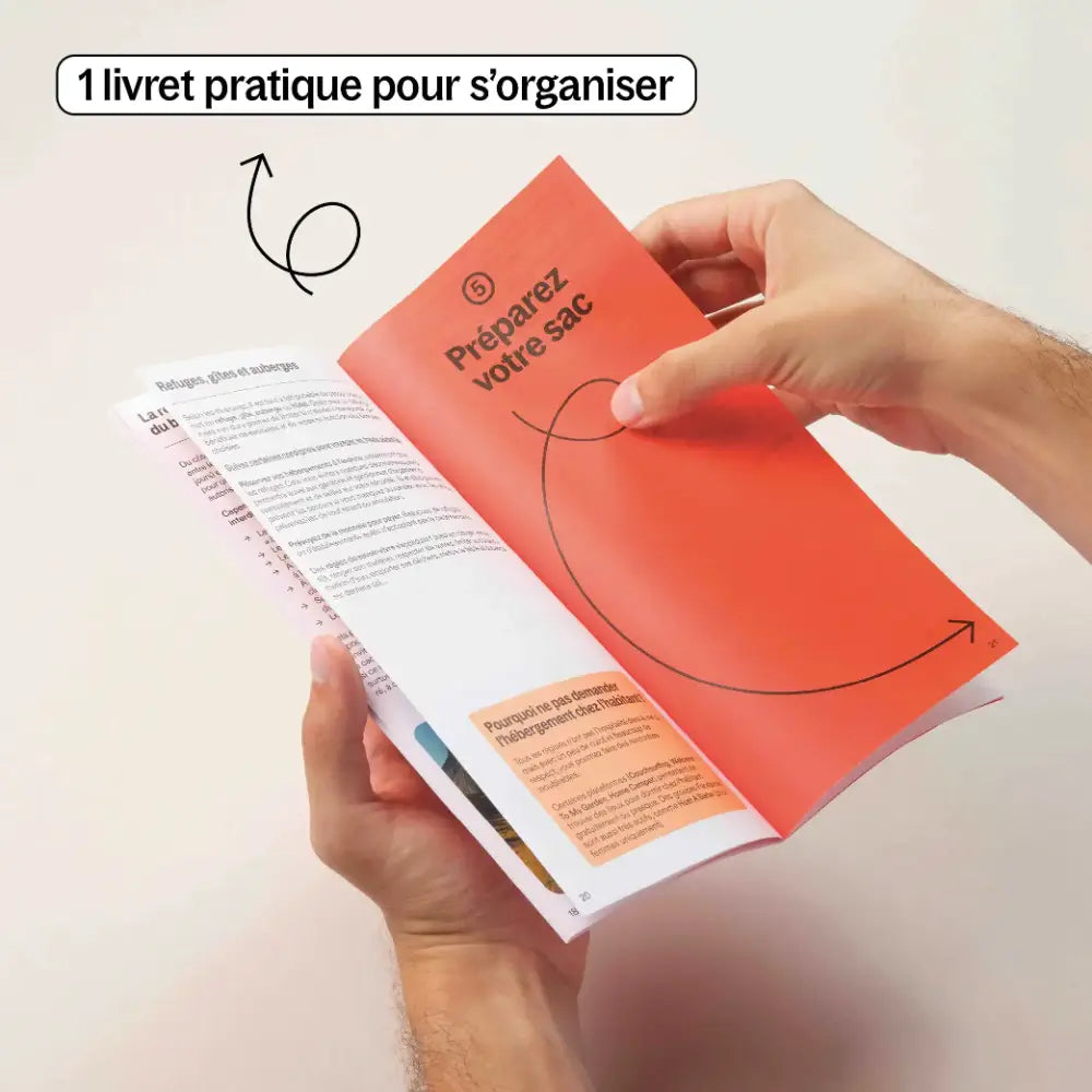 Carte 100 randonnées en France - 2