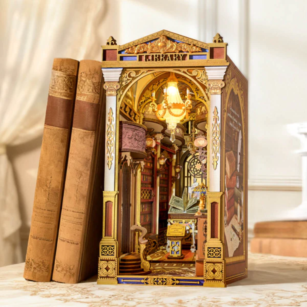 Kit Maison Miniature DIY - Library of Wonders - 2
