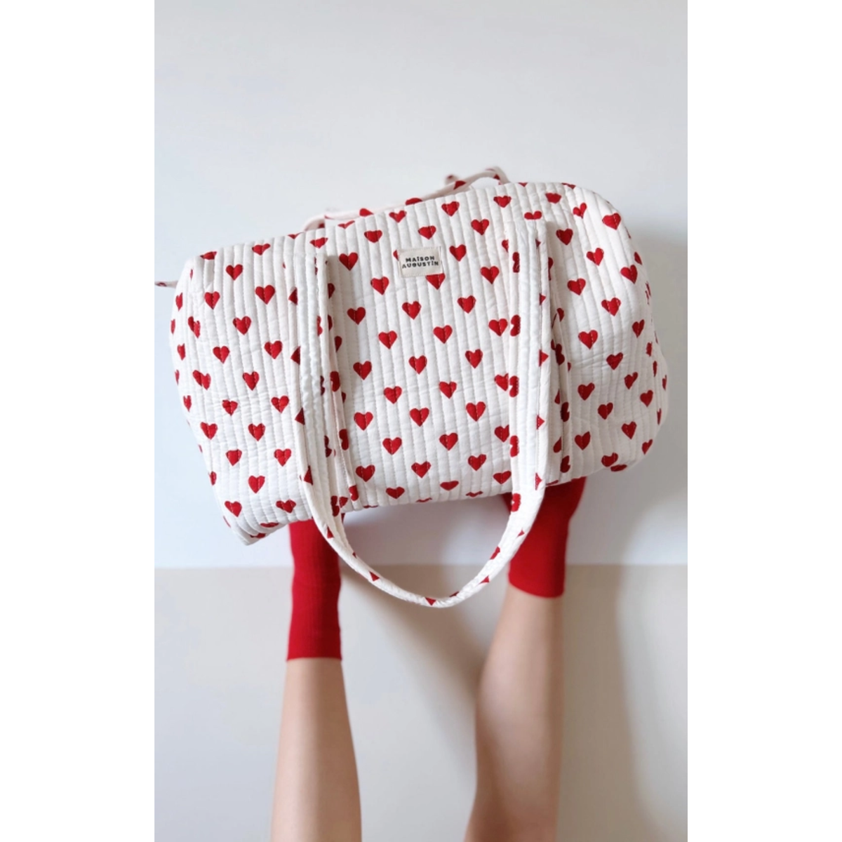 Sac Week-End Coeur - Love Cherry - 2