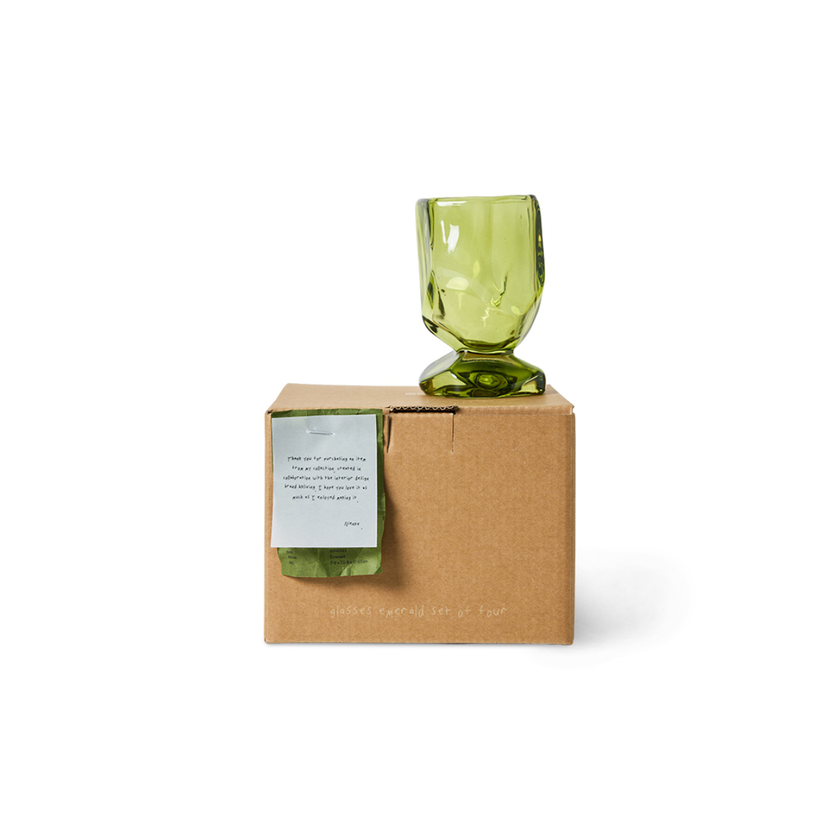 Set de 4 verres - Nienke Sikkem Emerald - 2
