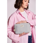 Trousse de toilette - Léon Rayures Fines Bleu - 2