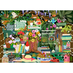 Puzzle La bibliothèque du jardinier - 1500 pièces - 2