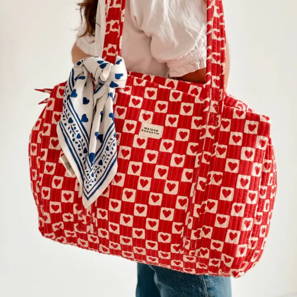 Sac Week-End Coeur - Rubis - 2