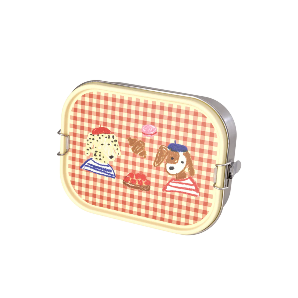 Lunchbox Acier Inox Paris Red - 1400 ml - 1