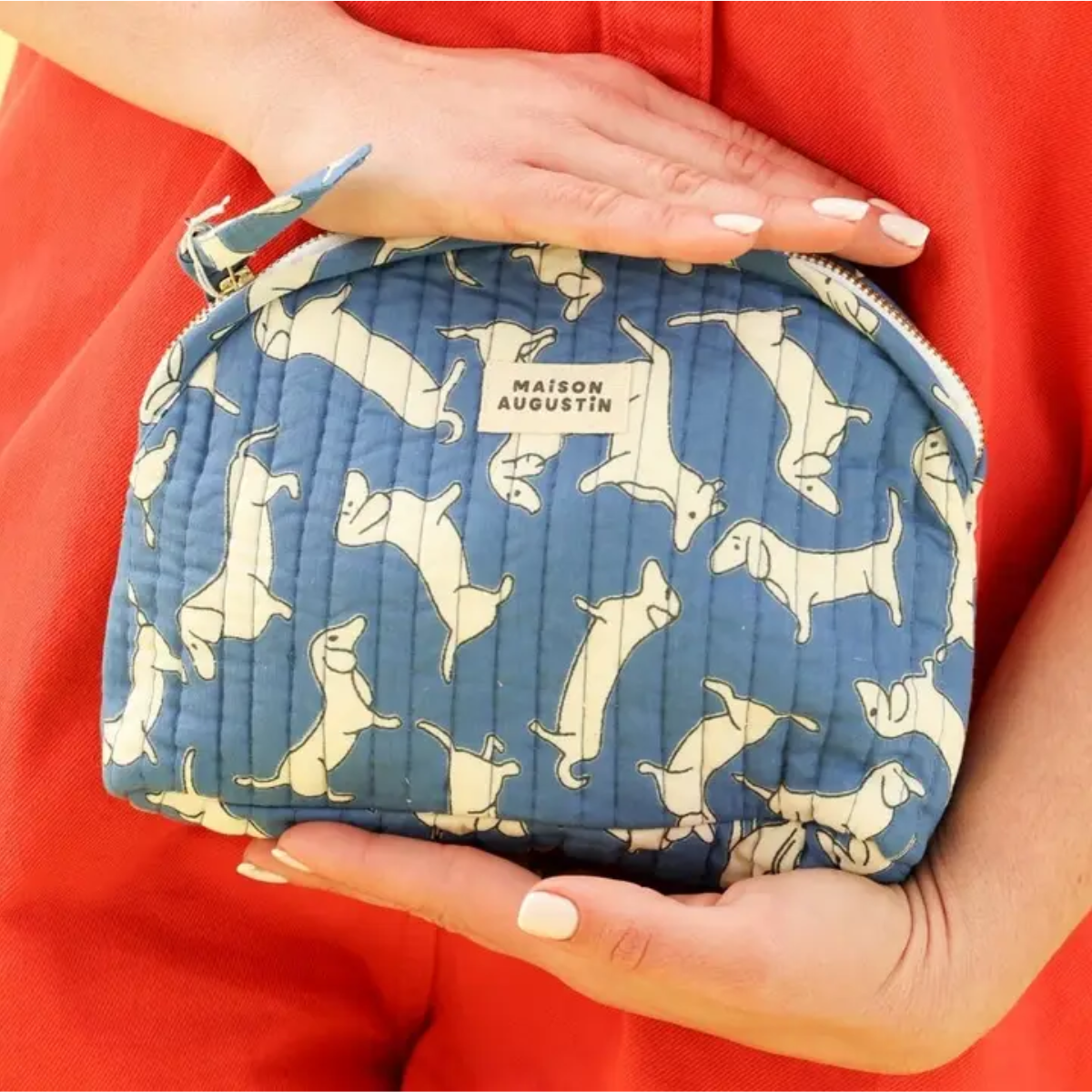 Trousse de Makeup - Teckel Blue - 2