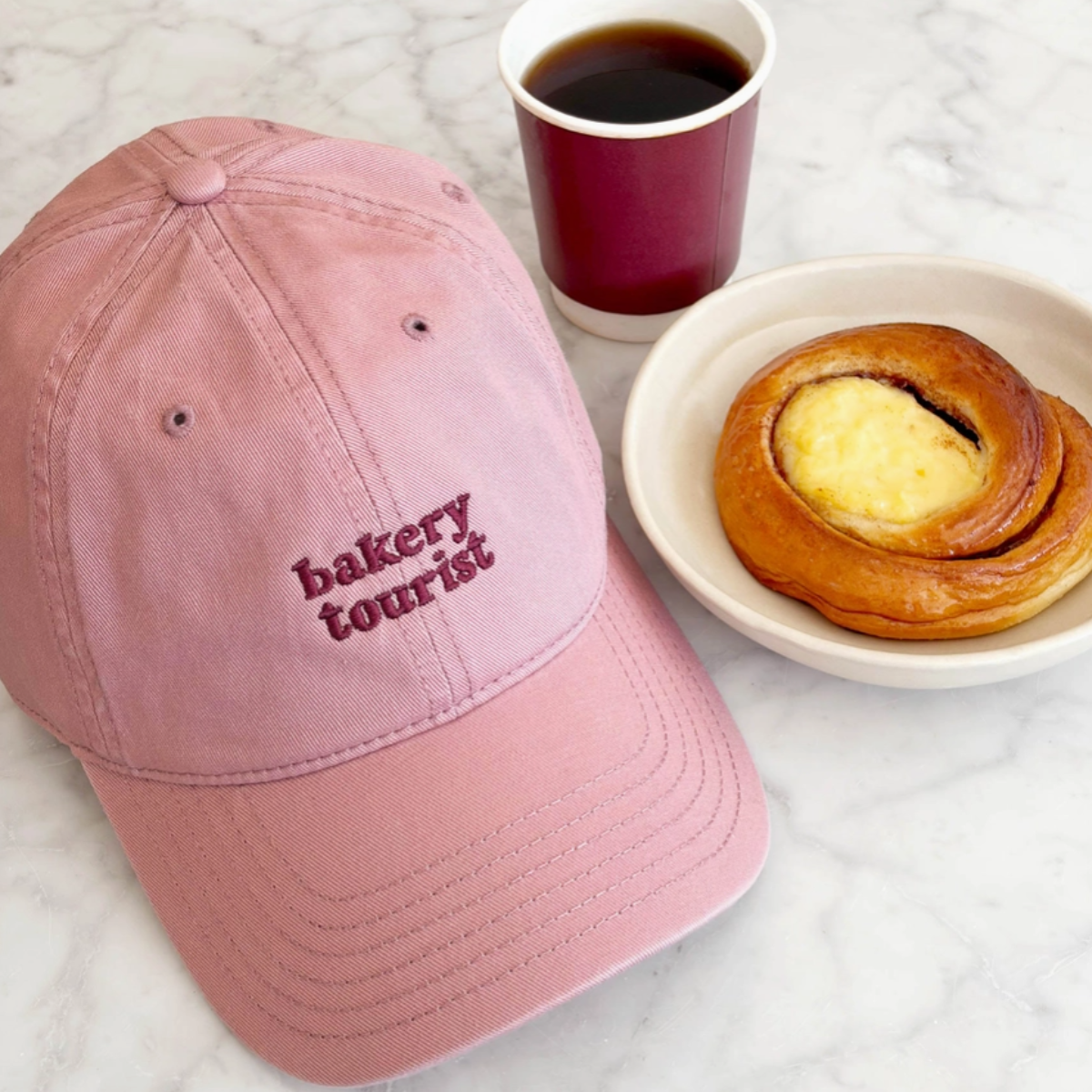 Casquette - Bakery Tourist Rose Poudré - 2