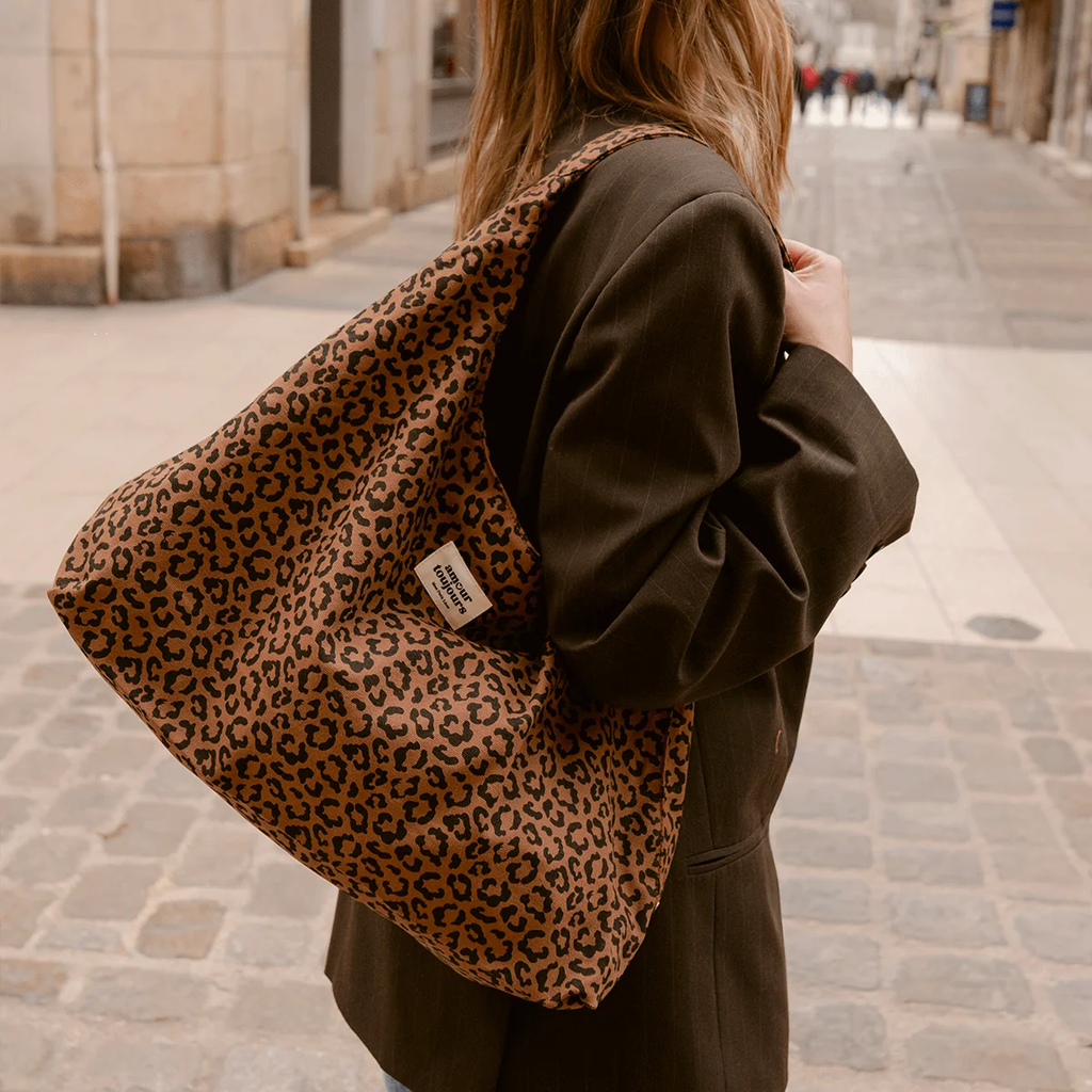 Sac Alma - Amour pour Toujours - Léopard Marron - 2