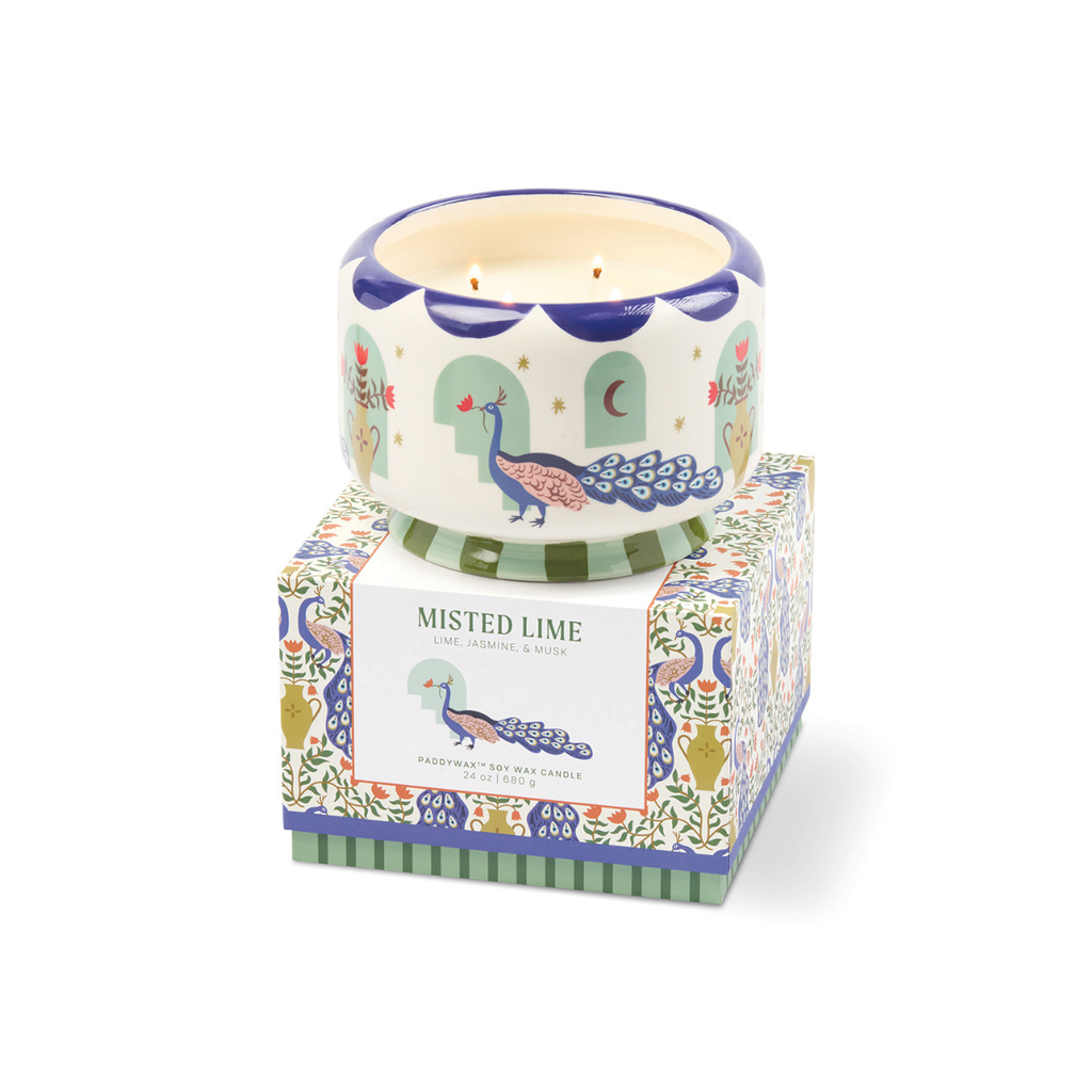 Bougie parfumée A Dopo Peacock - Misted Lime XL - 2