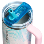 Gourde Quencher H2.0 - ProTour Flip Straw Tumbler - Sea Glass Plume 1,18L - 2