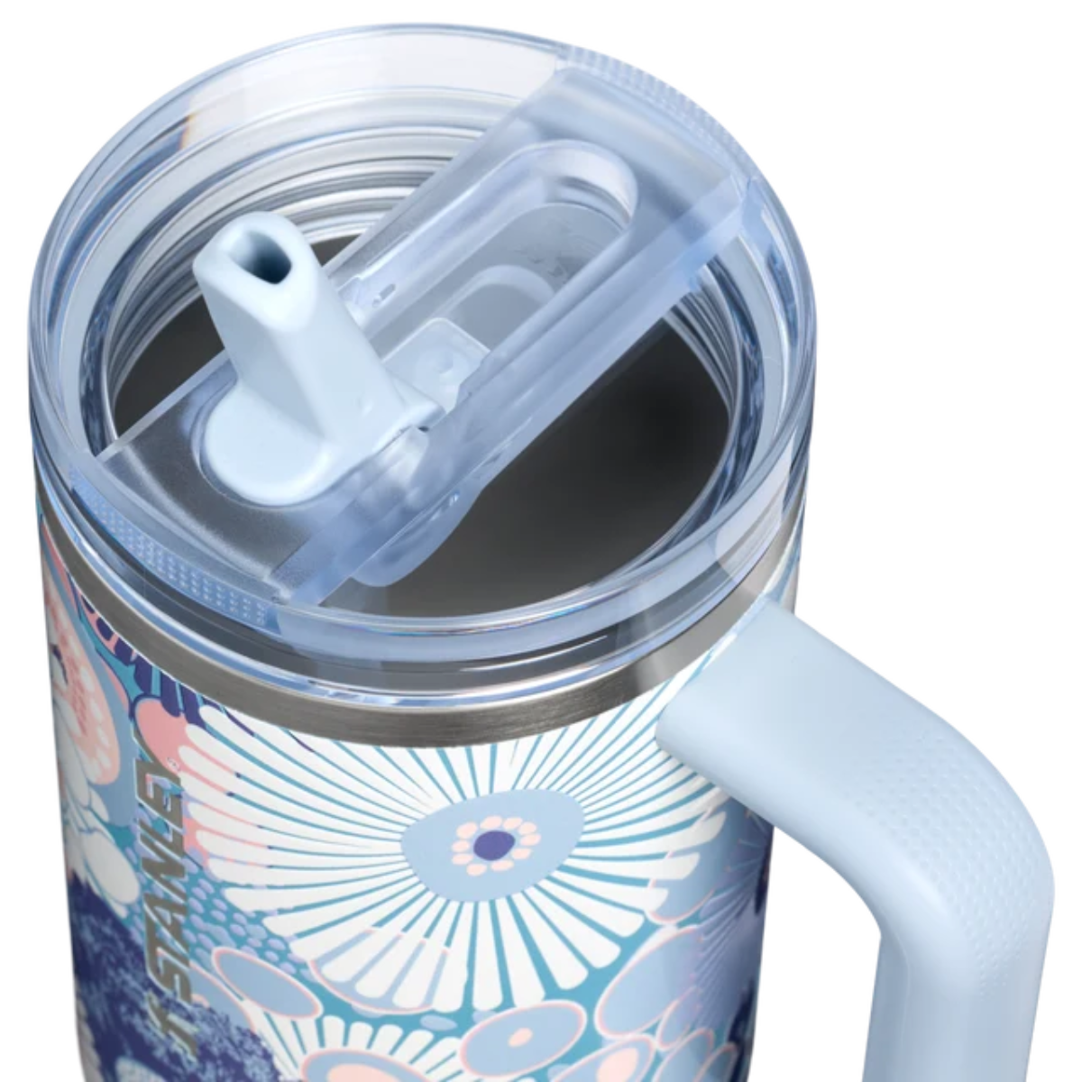 Gourde Quencher H2.0 - ProTour Flip Straw Tumbler - Blue Dream Wildflower 1,18L - 2