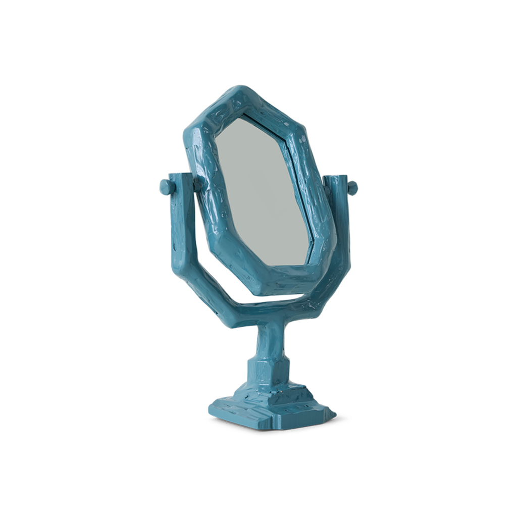 Miroir de Table - Teun Zwets Blue Petrol - 2
