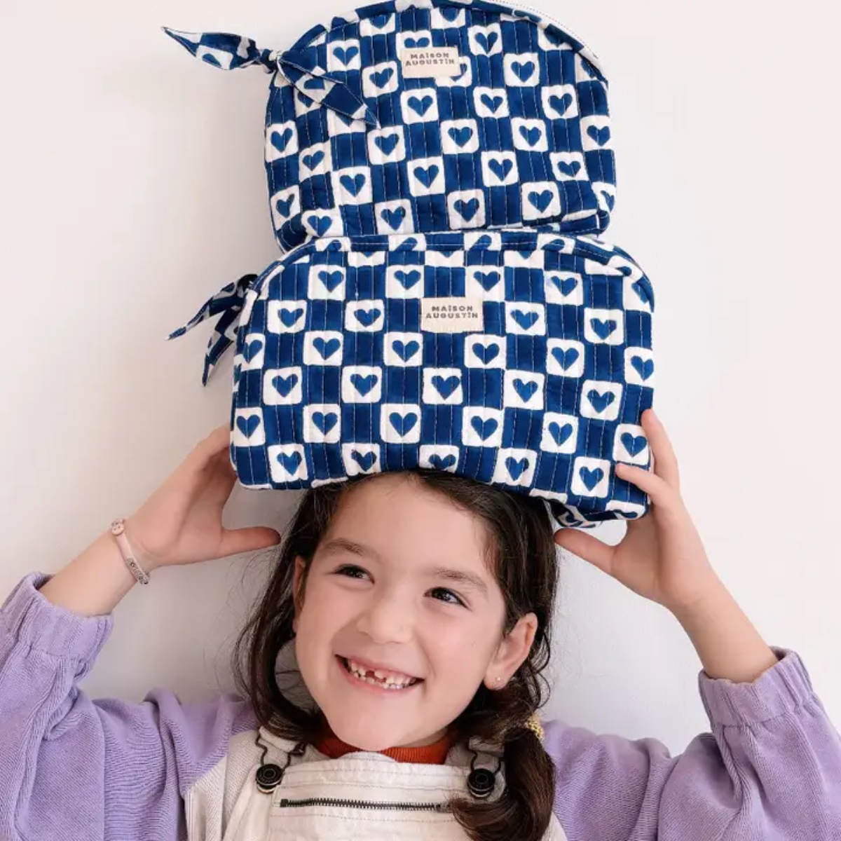 Trousse de Toilette - Damier Bleu - 2