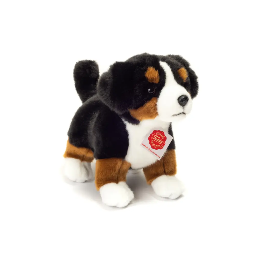 Peluche Chiot Bouvier Bernois debout - 1