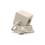 Multiprise square 1 avec USB-C 30W 1,8m - Nomad Sand - 1