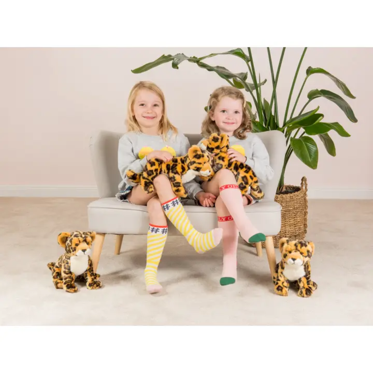 Peluche Léopard assis - 2