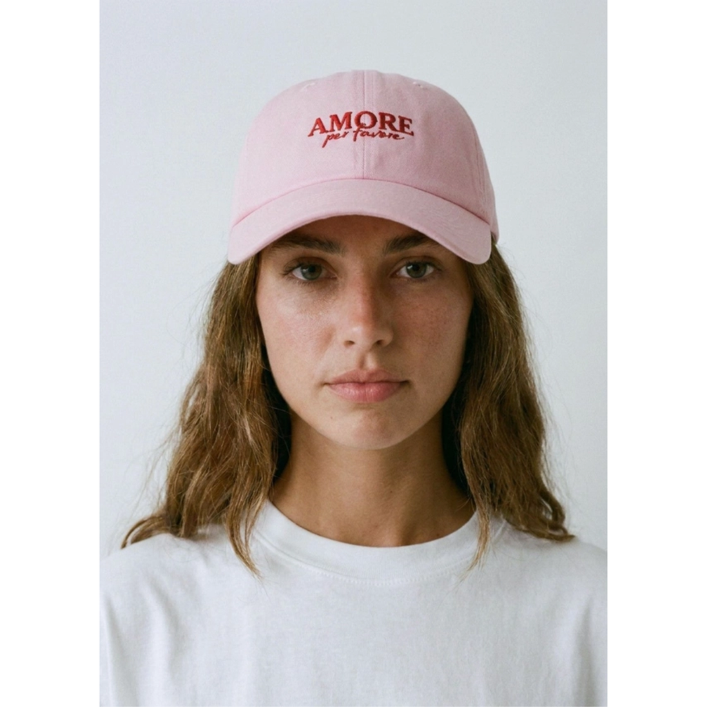 Casquette Amore Per Favore - Rose - 2