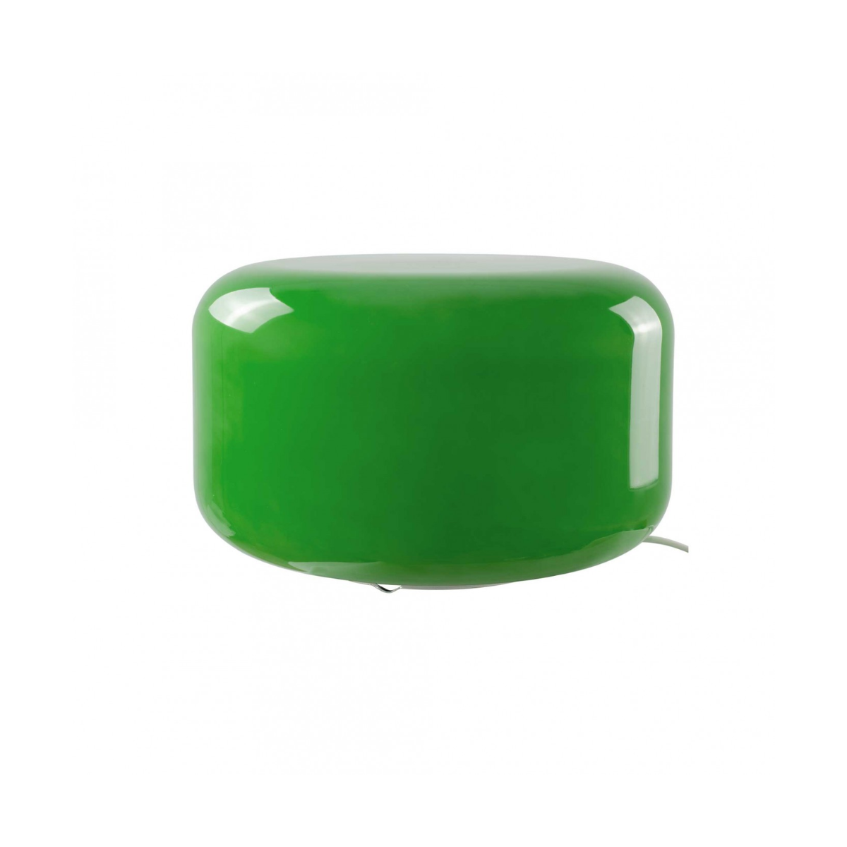Lampe Livo Metal Chrome & Verre - Vert - 1