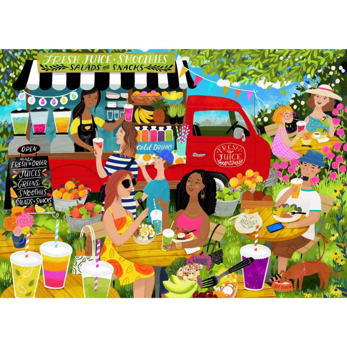 Puzzle Juice Truck - 1500 pièces - 2