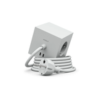 Multiprise square 1 avec USB-C 30W 1,8m - Gris - 1